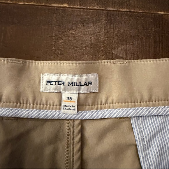 Peter Millar Shackleford  Tan Hybrid Shorts 38” - Picture 4 of 7